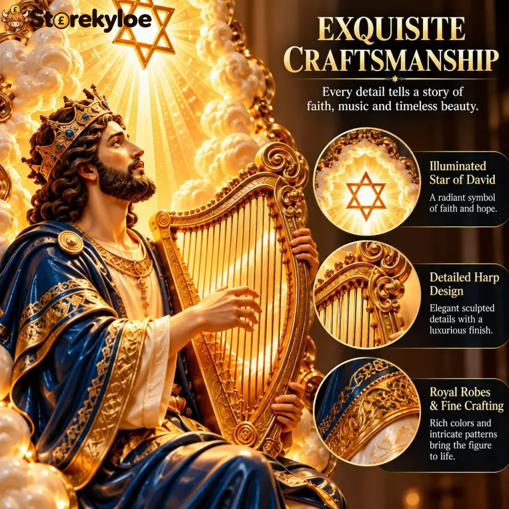 Jewish Heritage Illuminated Wall Art – High Priest Inspired Design