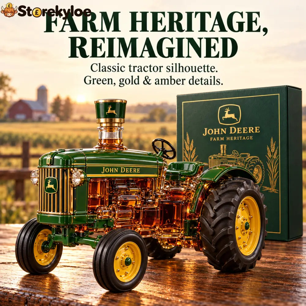 🚜 John Deere Farm Heritage Tractor Whiskey