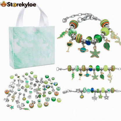 🎁LAST DAY SALE ONLY￡9.99!!💞50K+ SOLD! 📿Kids DIY Charm Bracelet Making Kit💎 - #5 - Hot products