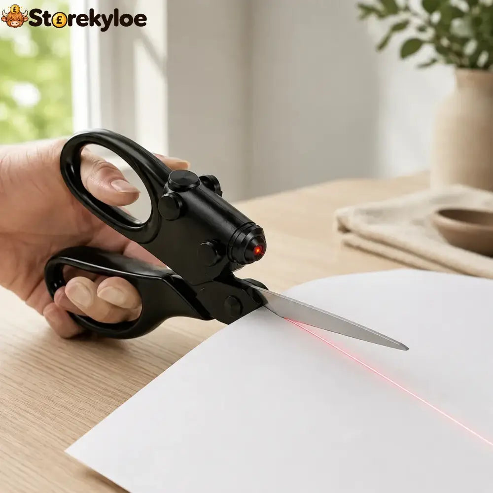 Laser-Guided Precision Scissors ✂️ See Your Cutting Line Before You Cut