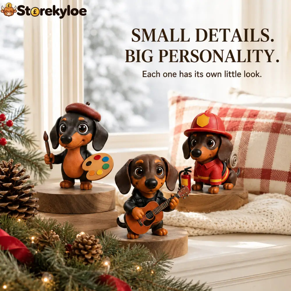 🔥LAST DAY 45% OFF-🐾Christmas Dachshund Advent Calendar