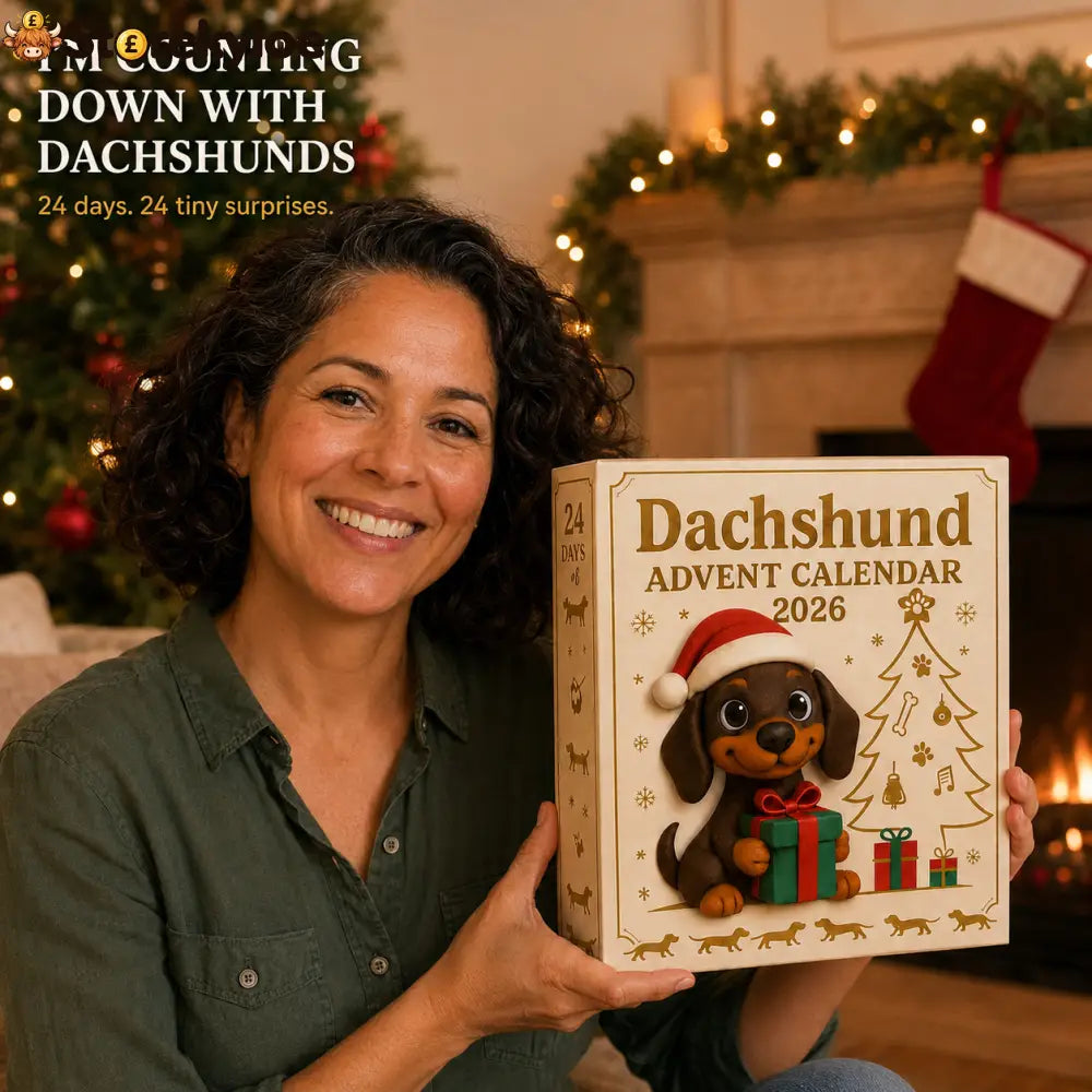 🔥LAST DAY 45% OFF-🐾Christmas Dachshund Advent Calendar