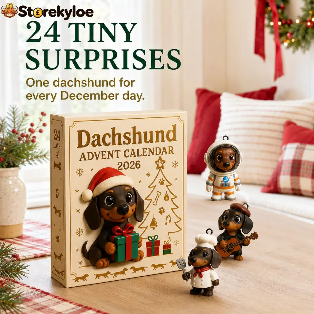 🔥LAST DAY 45% OFF-🐾Christmas Dachshund Advent Calendar - Buy 1