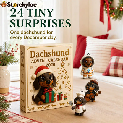 🔥LAST DAY 45% OFF-🐾Christmas Dachshund Advent Calendar - Buy 1