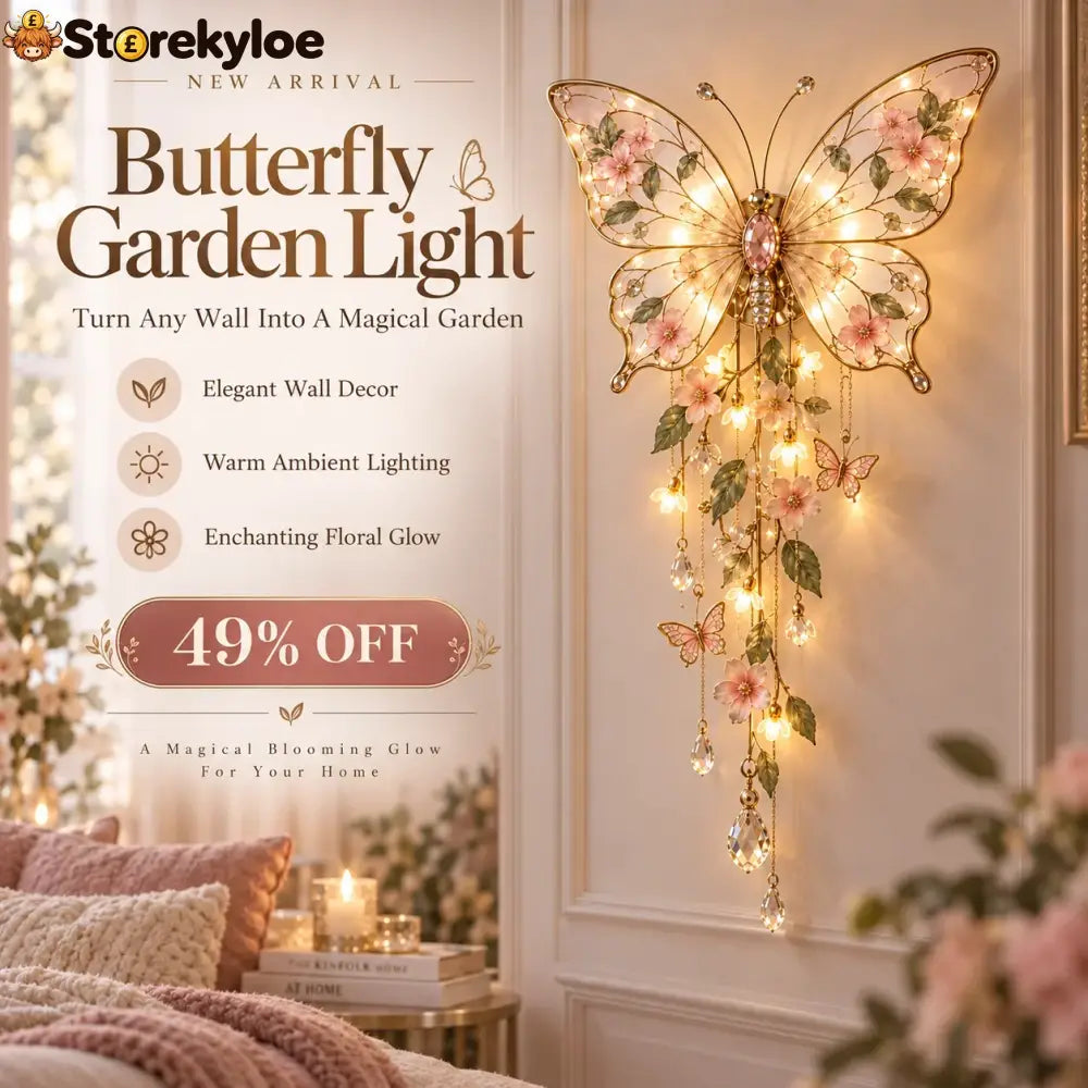 🔥last Day 49% 🦋butterfly Garden Light