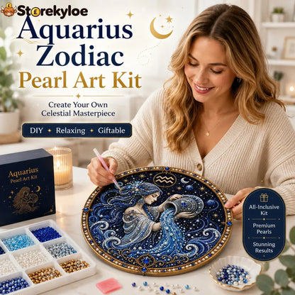 🔥Last Day 49% OFF - 12 Zodiac Signs Pearl Art Kit ♈🌙