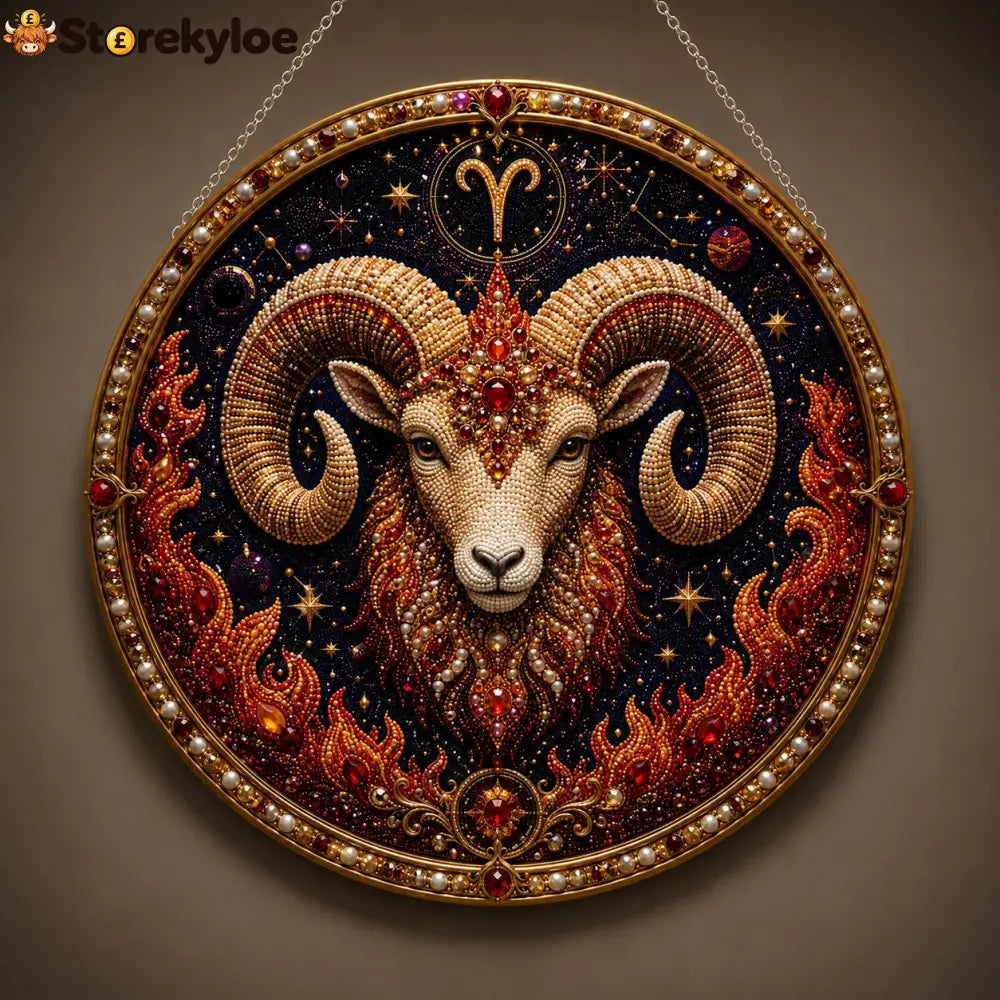 🔥Last Day 49% OFF - 12 Zodiac Signs Pearl Art Kit ♈🌙