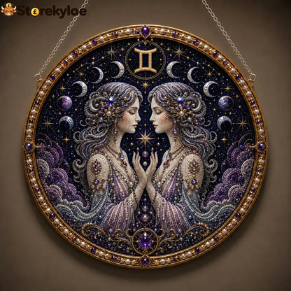 🔥Last Day 49% OFF - 12 Zodiac Signs Pearl Art Kit ♈🌙