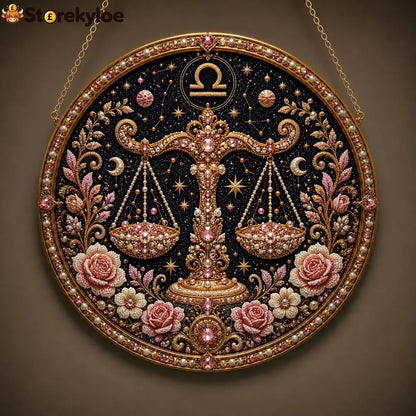 🔥Last Day 49% OFF - 12 Zodiac Signs Pearl Art Kit ♈🌙