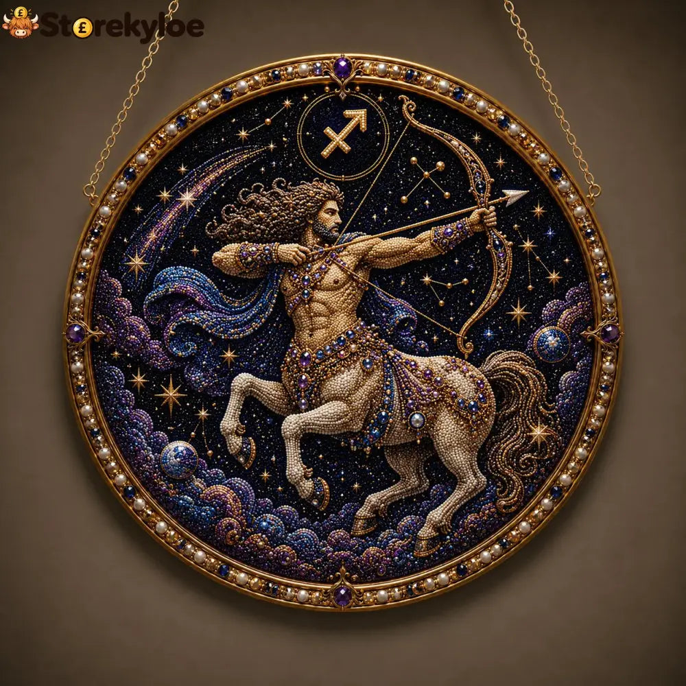 🔥Last Day 49% OFF - 12 Zodiac Signs Pearl Art Kit ♈🌙