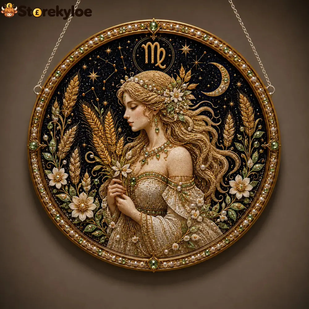 🔥Last Day 49% OFF - 12 Zodiac Signs Pearl Art Kit ♈🌙