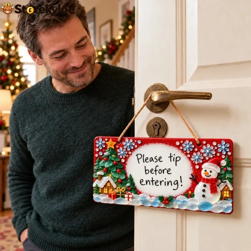 ⏳ Last Day 49% OFF – 🎄 Beginner-Friendly DIY Sea Glass Christmas Hanging Sign Kit | 8 Festive Designs with Handwritten