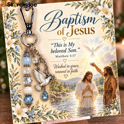 ⏳ Last Day 49% OFF – ✝️ Christian Scripture Keepsake Keychain | 23 Faith-Inspired Designs with Matching Devotional Card