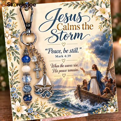 ⏳ Last Day 49% OFF – ✝️ Christian Scripture Keepsake Keychain | 23 Faith-Inspired Designs with Matching Devotional Card