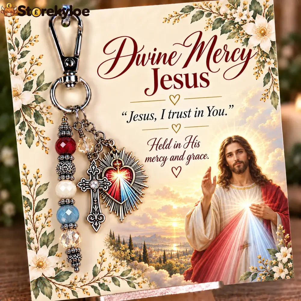 ⏳ Last Day 49% OFF – ✝️ Christian Scripture Keepsake Keychain | 23 Faith-Inspired Designs with Matching Devotional Card