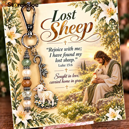 ⏳ Last Day 49% OFF – ✝️ Christian Scripture Keepsake Keychain | 23 Faith-Inspired Designs with Matching Devotional Card