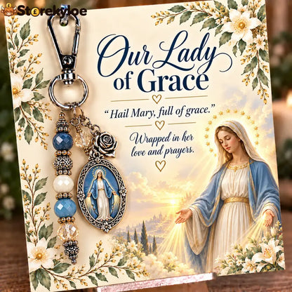 ⏳ Last Day 49% OFF – ✝️ Christian Scripture Keepsake Keychain | 23 Faith-Inspired Designs with Matching Devotional Card