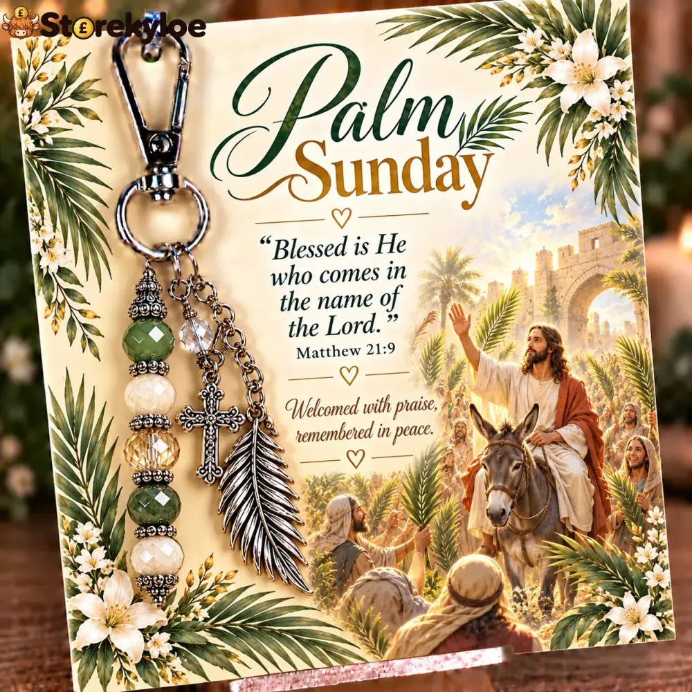 ⏳ Last Day 49% OFF – ✝️ Christian Scripture Keepsake Keychain | 23 Faith-Inspired Designs with Matching Devotional Card