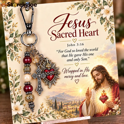 ⏳ Last Day 49% OFF – ✝️ Christian Scripture Keepsake Keychain | 23 Faith-Inspired Designs with Matching Devotional Card