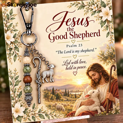 ⏳ Last Day 49% OFF – ✝️ Christian Scripture Keepsake Keychain | 23 Faith-Inspired Designs with Matching Devotional Card