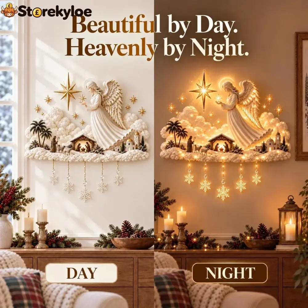✨last Day 49% Off✨ Christmas Blessing Angel Glow - ✨ Christmas Blessing Angel Glow