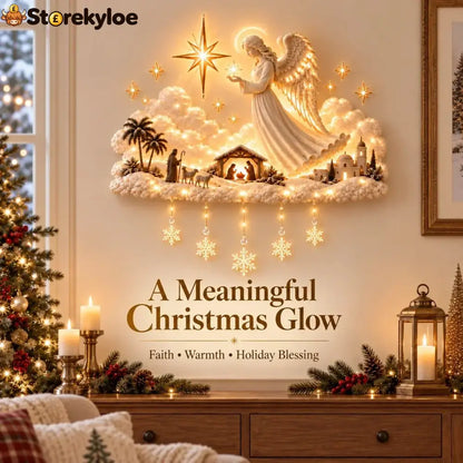 ✨last Day 49% Off✨ Christmas Blessing Angel Glow - ✨ Christmas Blessing Angel Glow