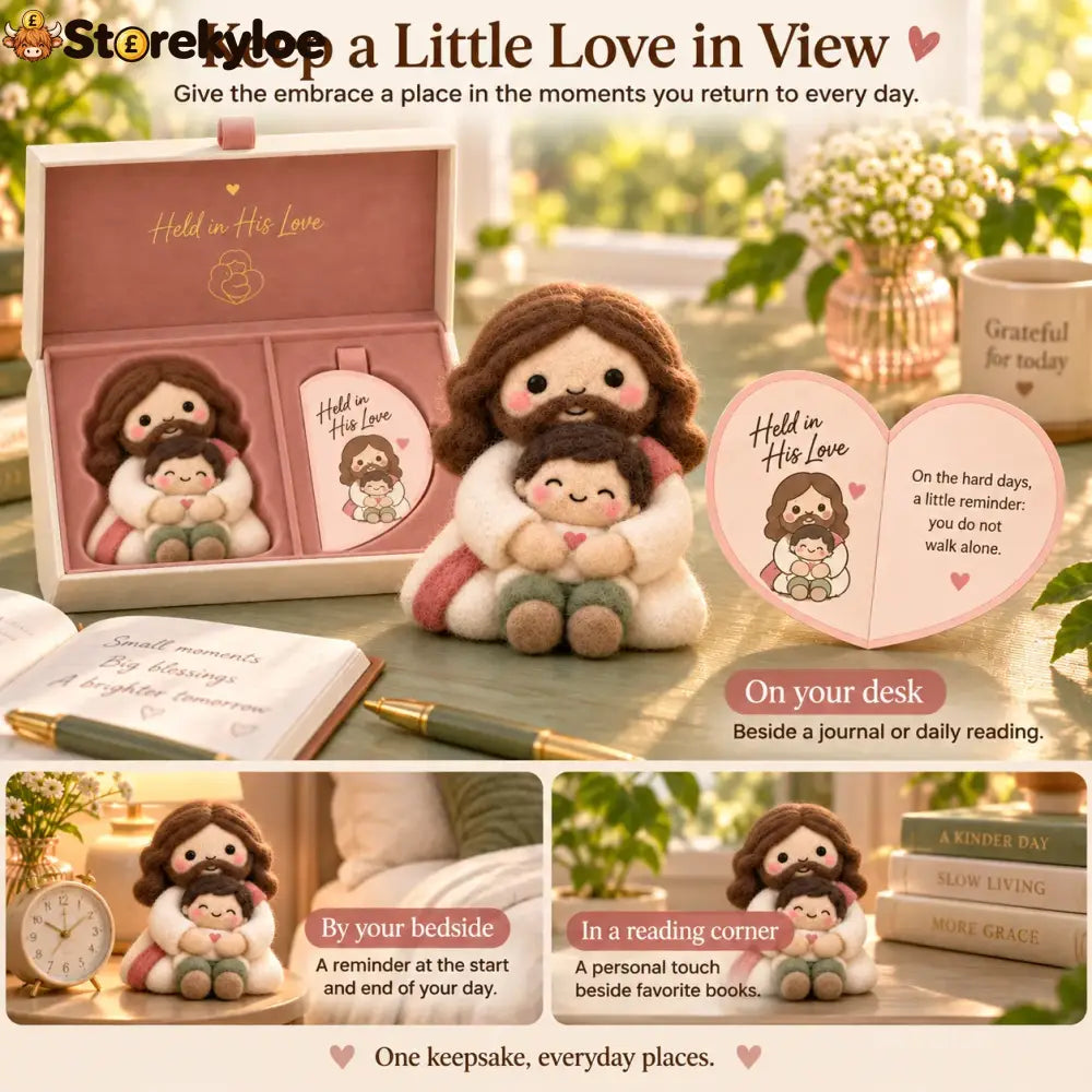⏳ Last Day 49% Off – ✝️ Faith-inspired Felt Keepsake Gift Set | 6 Meaningful Designs With Matching Message Card & Gift