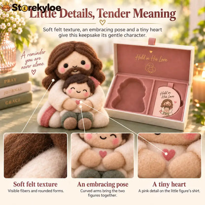 ⏳ Last Day 49% Off – ✝️ Faith-inspired Felt Keepsake Gift Set | 6 Meaningful Designs With Matching Message Card & Gift