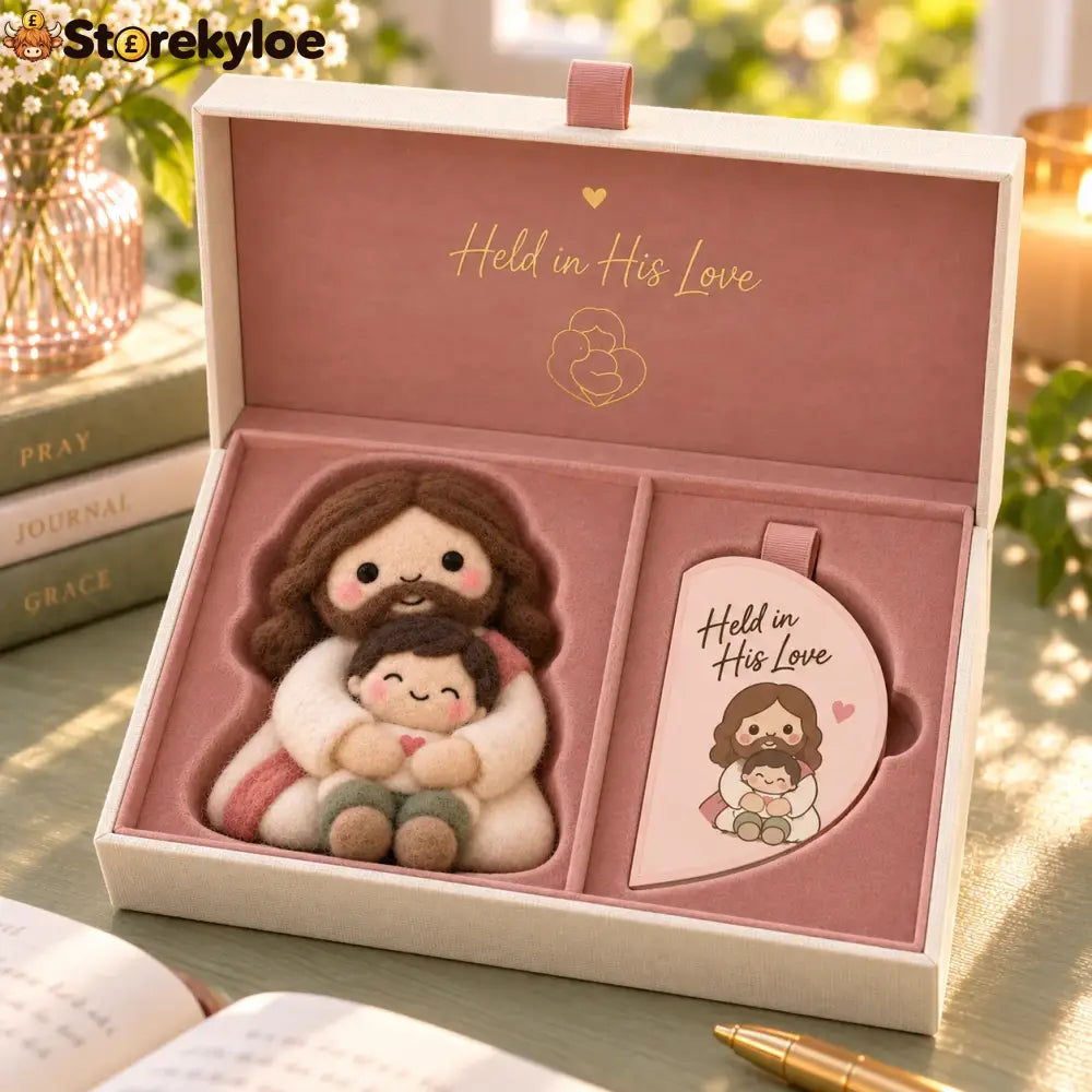⏳ Last Day 49% Off – ✝️ Faith-inspired Felt Keepsake Gift Set | 6 Meaningful Designs With Matching Message Card & Gift