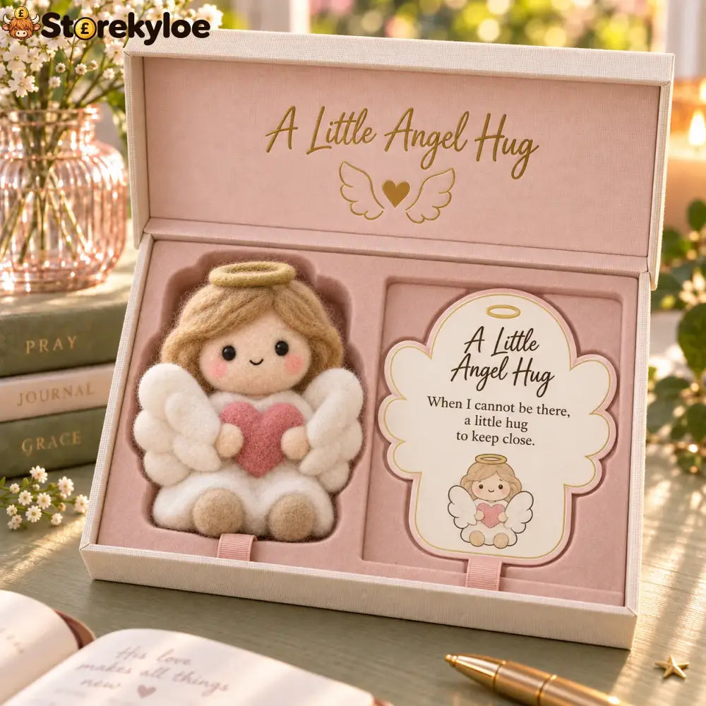 ⏳ Last Day 49% Off – ✝️ Faith-inspired Felt Keepsake Gift Set | 6 Meaningful Designs With Matching Message Card & Gift