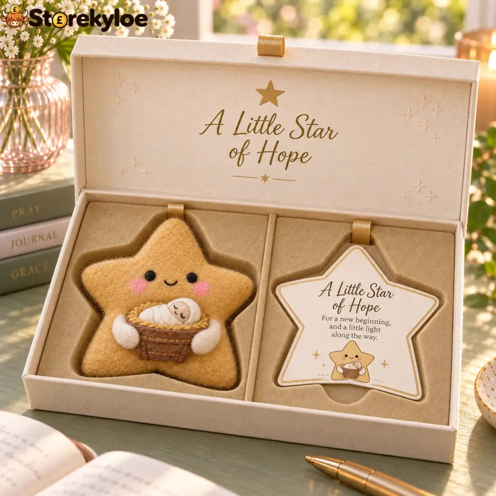⏳ Last Day 49% Off – ✝️ Faith-inspired Felt Keepsake Gift Set | 6 Meaningful Designs With Matching Message Card & Gift