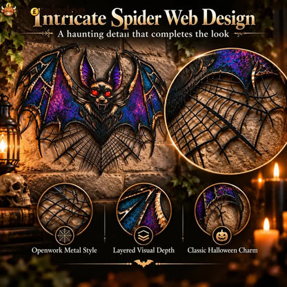 ⏰ LAST DAY 49% OFF - Gothic Vampire Bat Metal Wall Art (📦Buy 2 Free Shipping)