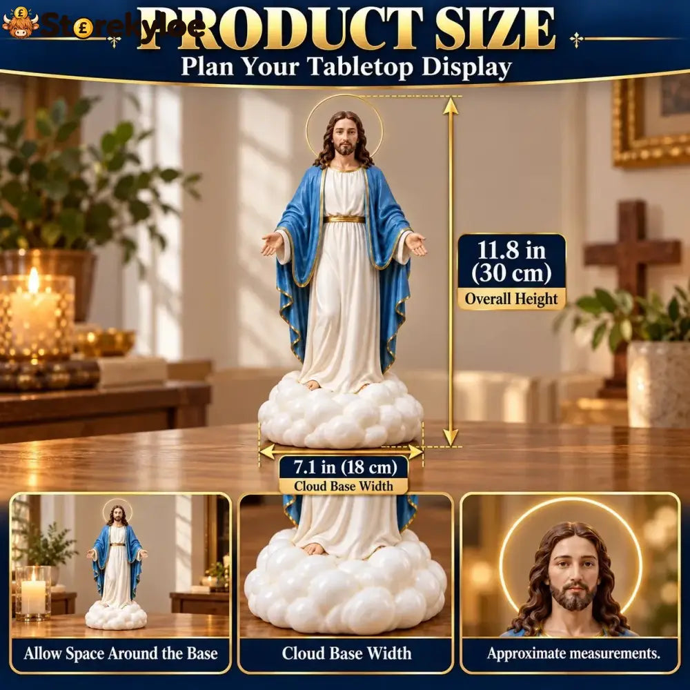 🎁 Last Day 49% Off✝️✨ Holy Mist Humidifier, Daytime Décor Evening Glow☁️💛