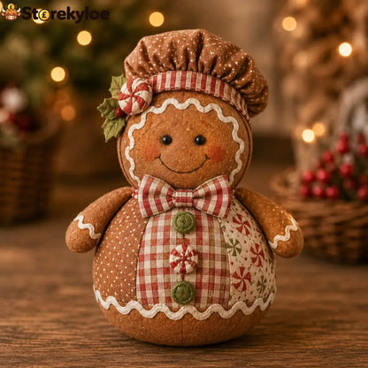 🔥Last Day 49% OFF - 🎄🎅Patchwork Fabric Doll DIY Kit | ✨Create a Cozy Handmade Character for Every Season!