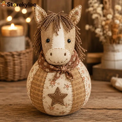 🔥Last Day 49% OFF - 🎄🎅Patchwork Fabric Doll DIY Kit | ✨Create a Cozy Handmade Character for Every Season!