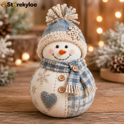 🔥Last Day 49% OFF - 🎄🎅Patchwork Fabric Doll DIY Kit | ✨Create a Cozy Handmade Character for Every Season!