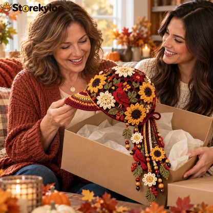 🔥Last Day 49% OFF 🍂 Women’s Handcrafted Crochet Autumn Bloom Cap | 6 Designs
