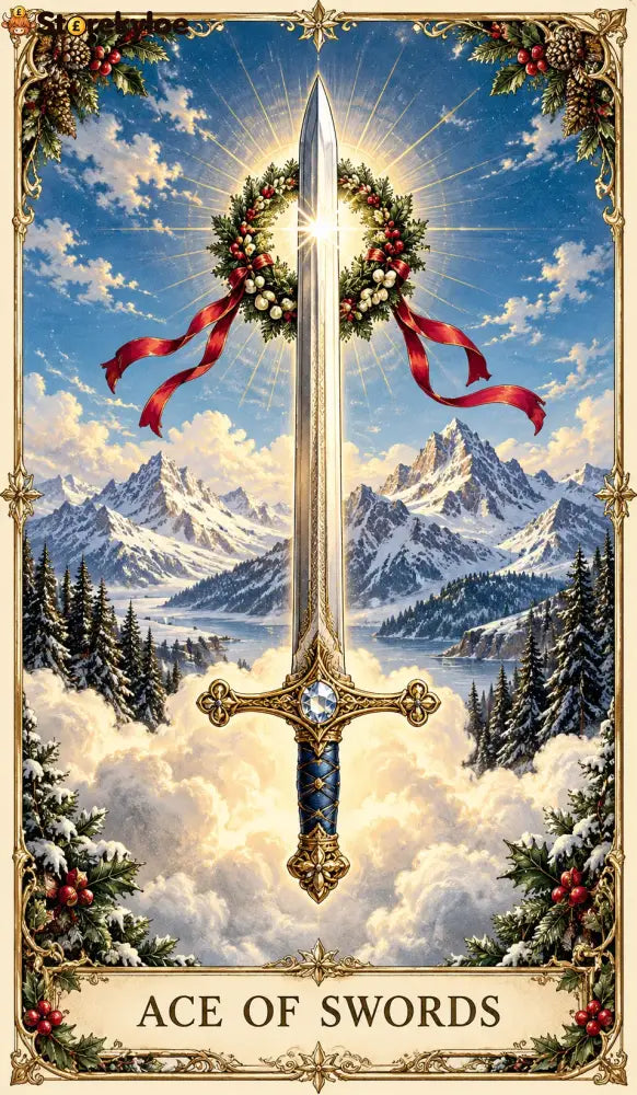 Last Day 49% OFF🎉-🔮 Yuletide Tarot Deck | 78 Festive Cards & A Guided 12-Day Holiday Ritual