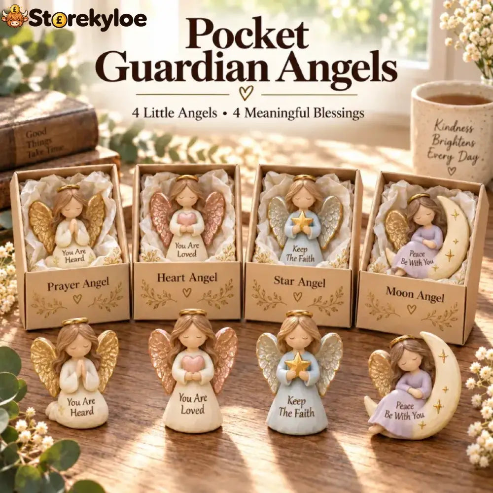 🔥last Day 50% Off - 👼💕12 Pocket Guardian Angels – 🎁little Blessing Keepsake Gifts
