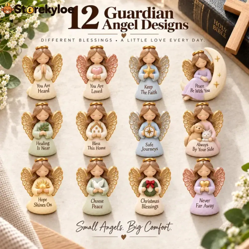 🔥last Day 50% Off - 👼💕12 Pocket Guardian Angels – 🎁little Blessing Keepsake Gifts