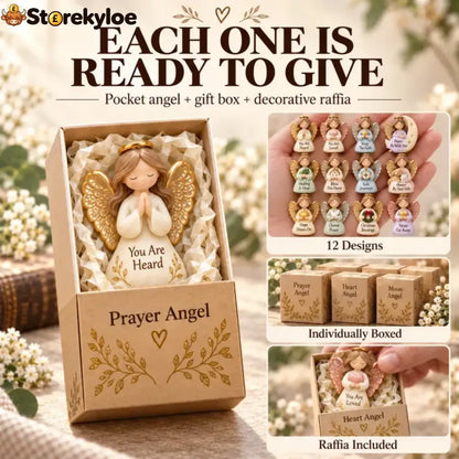 🔥last Day 50% Off - 👼💕12 Pocket Guardian Angels – 🎁little Blessing Keepsake Gifts