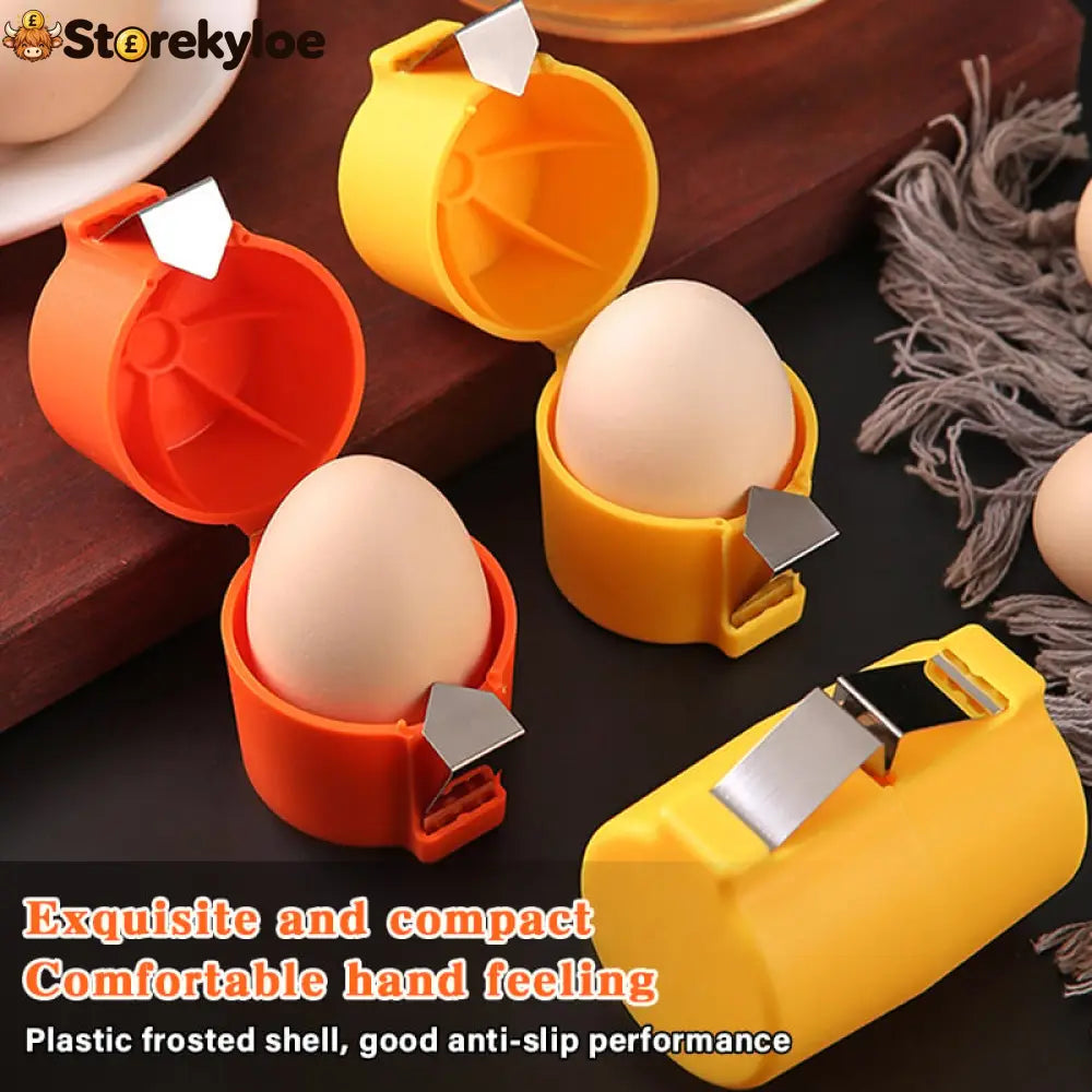 Last Day 50% OFF🥚Efficient Egg Cracking Tool, Handy Egg Separator