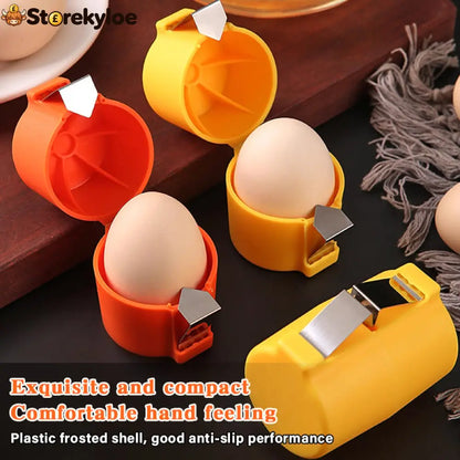 Last Day 50% OFF🥚Efficient Egg Cracking Tool, Handy Egg Separator