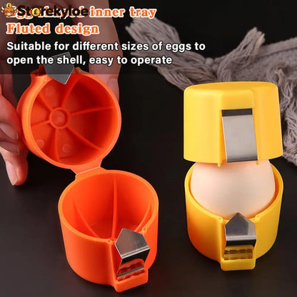 Last Day 50% OFF🥚Efficient Egg Cracking Tool, Handy Egg Separator