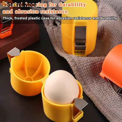 Last Day 50% OFF🥚Efficient Egg Cracking Tool, Handy Egg Separator