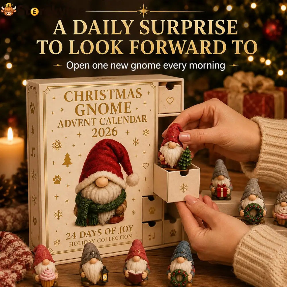 🔥Last Day 50% OFF 🧙 Gnome Advent Calendar 2026 – 24 Days of Whimsical Holiday Surprises 🎁✨