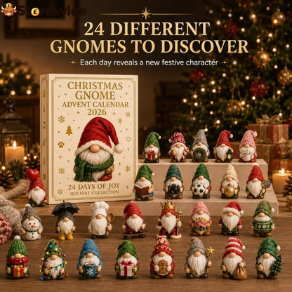 🔥Last Day 50% OFF 🧙 Gnome Advent Calendar 2026 – 24 Days of Whimsical Holiday Surprises 🎁✨