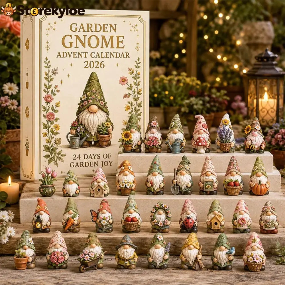🔥Last Day 50% OFF 🧙 Gnome Advent Calendar 2026 – 24 Days of Whimsical Holiday Surprises 🎁✨ - Garden Gnome