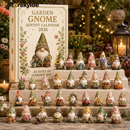 🔥Last Day 50% OFF 🧙 Gnome Advent Calendar 2026 – 24 Days of Whimsical Holiday Surprises 🎁✨ - Garden Gnome