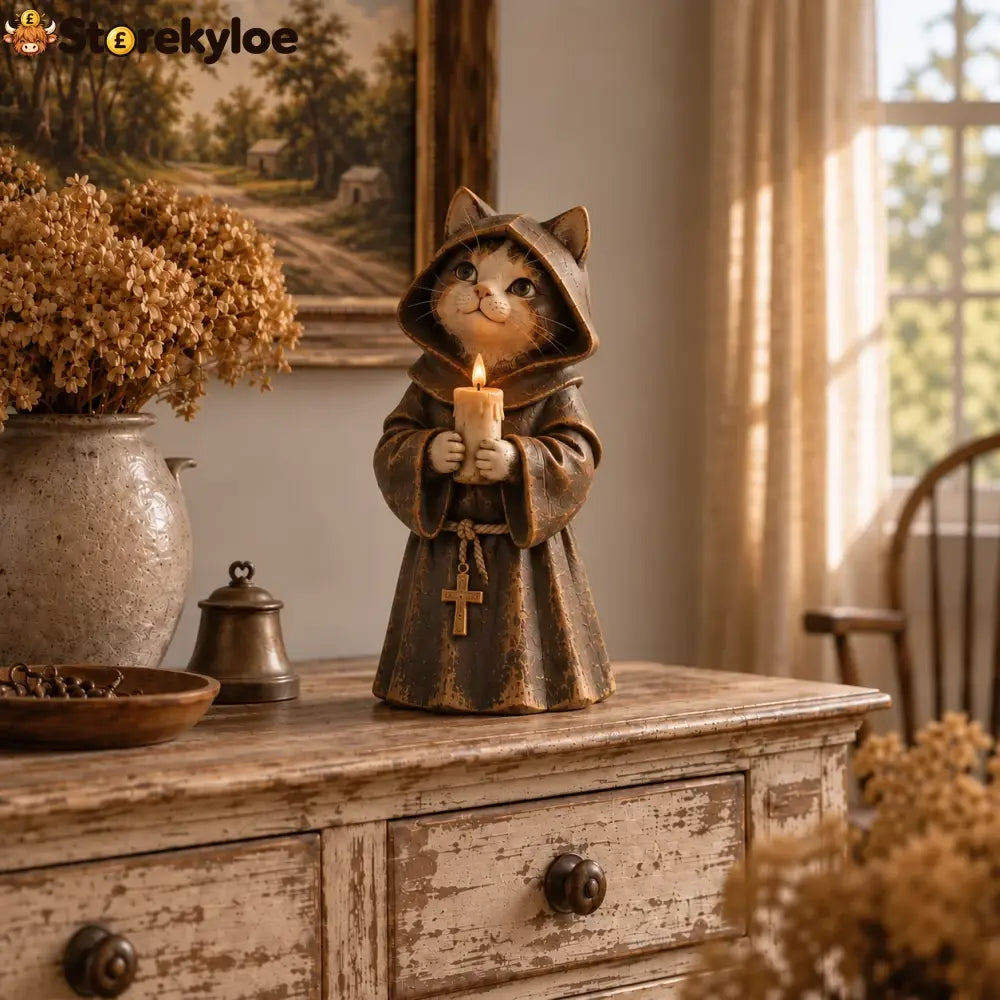 🔥last Day 50% Off - 🐈 Medieval Cat Court, Whimsical Vintage Cat Figurines - Variant 1